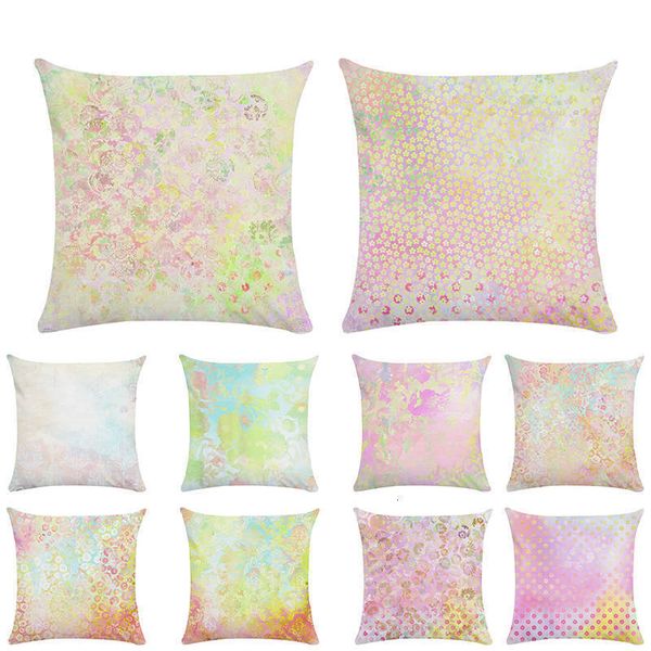 

цветы листья наволочки 45 * 45 полиэстер главная throw подушки мягкие декоративные подушки обложка для диван кресло подушка охватывает zyt10