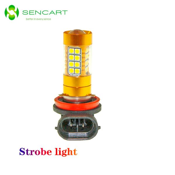 

1pcs h8 pgj191 36smd 3030led strobe light,car fog lights, running lights dc12v