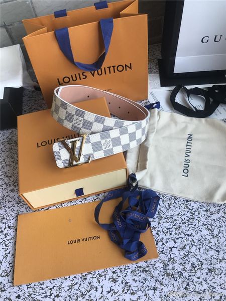 

2019 with box mens belts luxury gold buckle genuine leather belts for men designers mens belt women waist belts ing, Silver