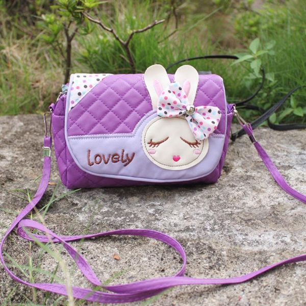 

mini cute bag children cartoon ear bowknot handbag kids tote girls shoulder bag women crossbody