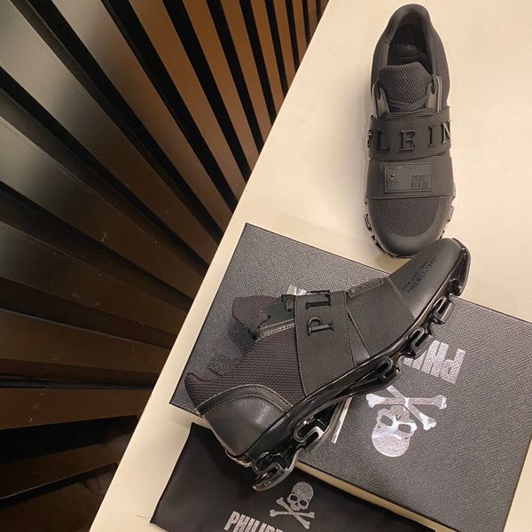 

fashion sports summer men's shoes professional training fashion superstar coach sports shoes casual leather sneakers size 38-45, Black