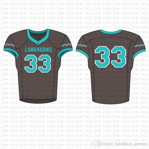 

2019 new custom football jersey mens embroidery logos 100% stitched sale e6, Black;red