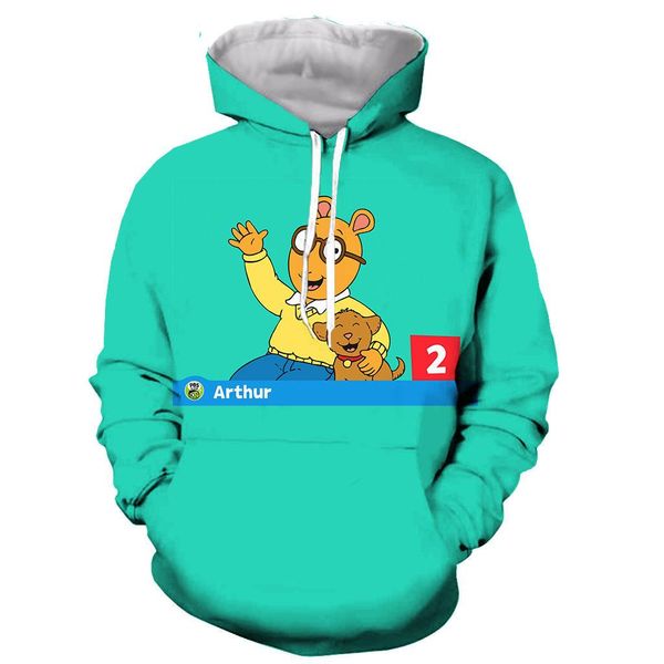 

cartoon arthur 3d hoodies galaxy space goku vegeta print streetwear men women sweatshirt pullovers casual tracksuits, Black
