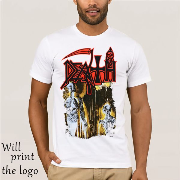 

аутентичные смерть диапазона человеческого обложки t-shirt s-3xl new футболка новизна прохладный топы мужская с коротким рукавом рубашки top, White;black