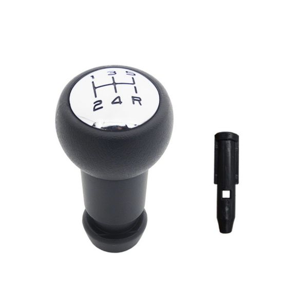 

5-speed aluminum manual shift knob lever gear stick shifter adapter for 106 107 205 206 306 406 307 308 3008