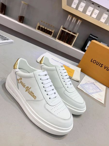 

2020 new db couple luxury design casual sports shoes leather sneakers daily casual shoes
