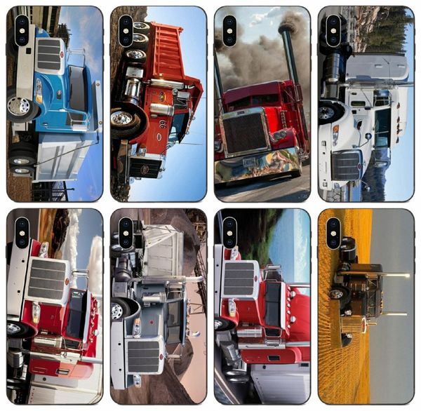 

[tongtrade] peterbilt trucks case for apple iphone 11 pro max x xs 8 7 6 5 4 galaxy a7 huawei mate 10 20 nova 5 pro lg q6 q7 q8 custom case