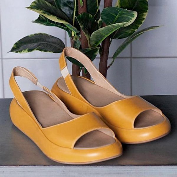 

2019 summer wedges sandals fashion open toe platform elevator women sandals shoes plus size zapatos de mujer, Black