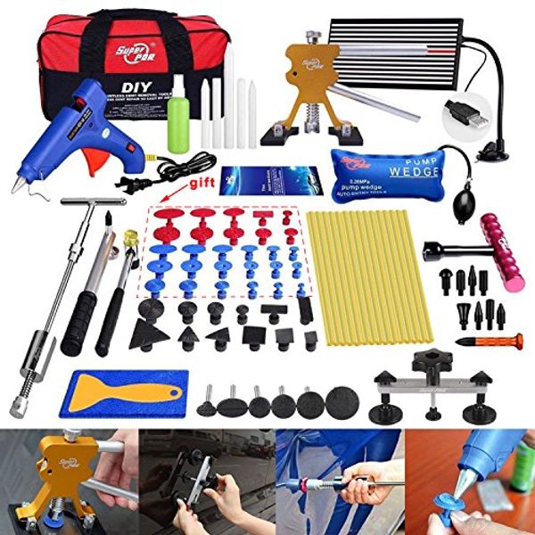 

pdr set kits and repair body starter damage black paintless car for door hail dings hand tool set