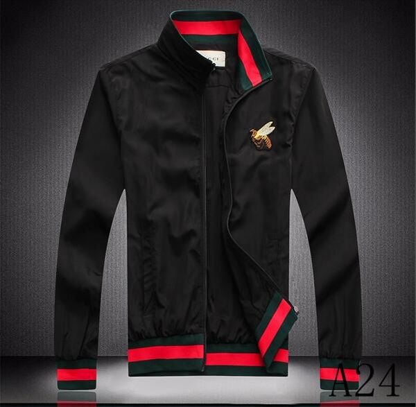 

2020mens jacket new stylish men thin casual designers jacket spring autumn windrunner jackets coat sports windbreaker jacket for man--9, Black;brown