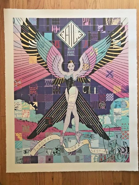 

faile - surgere supra as ny ballet 2013 kaws obey home decor handcrafts oil painting on canvas wall art canvas pictures 200531