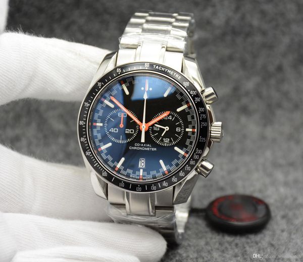 

2019 Роскошные Мужские Кварцевые Мужские 300 Racing Master Co-Axial Moonwatch Профессиональный При