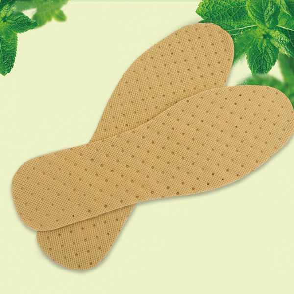 

1 pair wood pulp shoes insole inserts footwear deodorant breathable sweat-absorbent insole summer thin deodorant insoles, White;pink