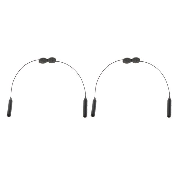 

2pcs adjustable eyeglasses glasses strap spectacles holder keeper retainer