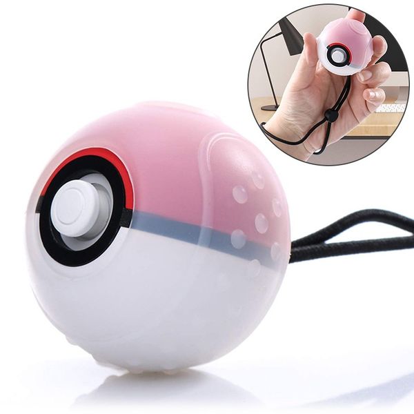 

4.7cm Mini Silicone Bag For Nintendo Switch Elf Ball Anime Ball with Action Figures Super Master Genius Ball Case High Quality Newest