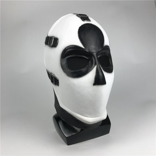 

halloween poker face mask cosplay latex material party outdoor game gift ball dress up props, Silver