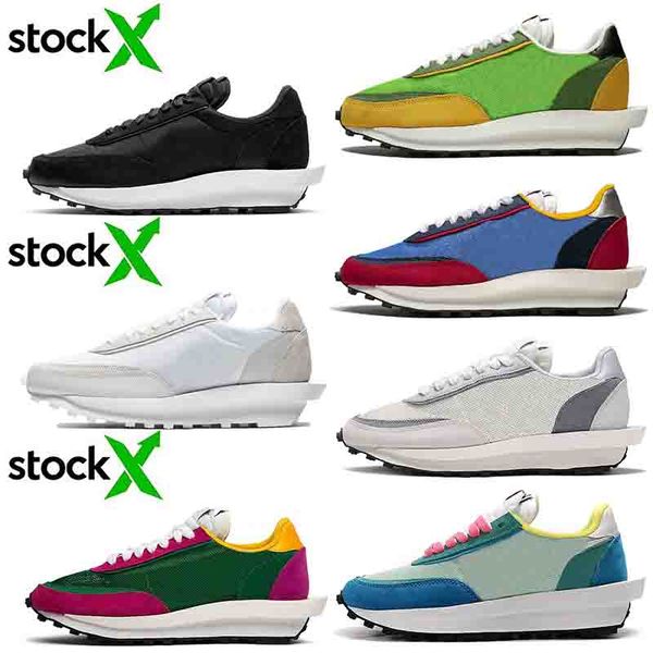 

лучшие дешевые sacai вафли daybreak x ldv sp 2020 новые кроссовки мужские женские черный varsity синий блейзер зеленый gusto дизайнерские кр