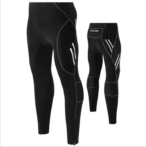 

outdoor pants spring and autumn men's outdoor sports mountain bike bicycle service silicone jersey trousers high elastic breathable pan, Black;green