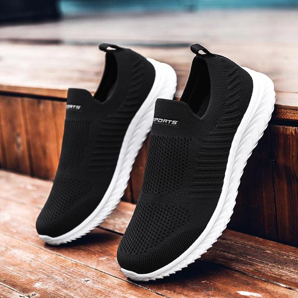 

light weight slip-on sneakers women's shoes sports shoes women sport sock trainers black basket running femme tennis a-424