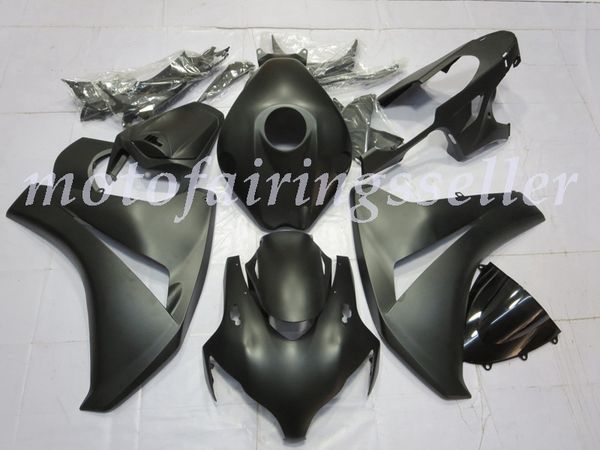 

oem quality new abs full fairings kits fit for honda cbr1000rr (2008 2009 2010 2011) cbr1000rr08 09 10 11 bodywork set matte black no1