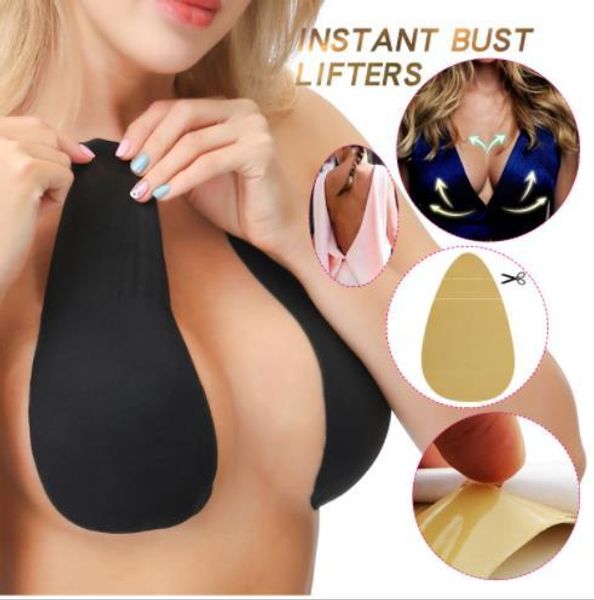 

adhesive bras womens summer designer underwear solid color dresses female clothing snug casual apparel bars, Black;white