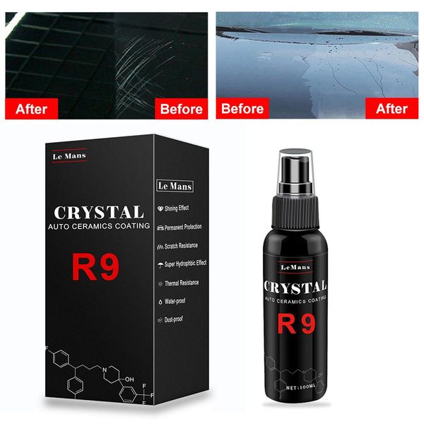

car care wax coating agent auto paint plating crystal glass rainproof agent coating crystal spray car styling