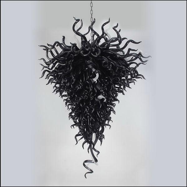 

flower shape crystal art blown glass chandelier lighting artistic decoration hand blown murano glass chandeliers for table decoration