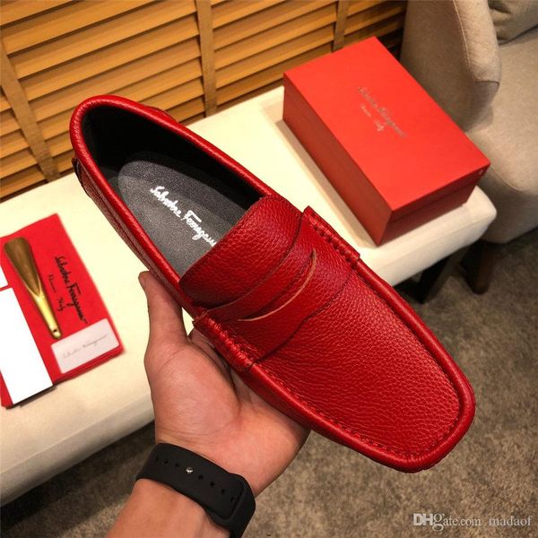

20ss brands designers mens luxury fashion party nightclub dress embroidery genuine leather shoes slip-on lazy shoe summer loafers male yetc4, Black