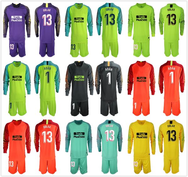 

2019 2020 мю с длинным # 13 футбольная форма вратаря облака adan soccer set 13 январь облака 1 # adan gk футбольная форма для взрослых футбо, Black
