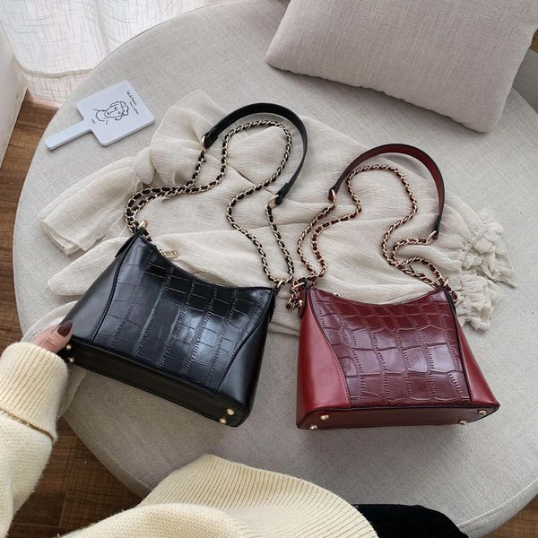 

original design original design stone pattern large bag for women 2020 new leisure simple one shoulder messenger bag