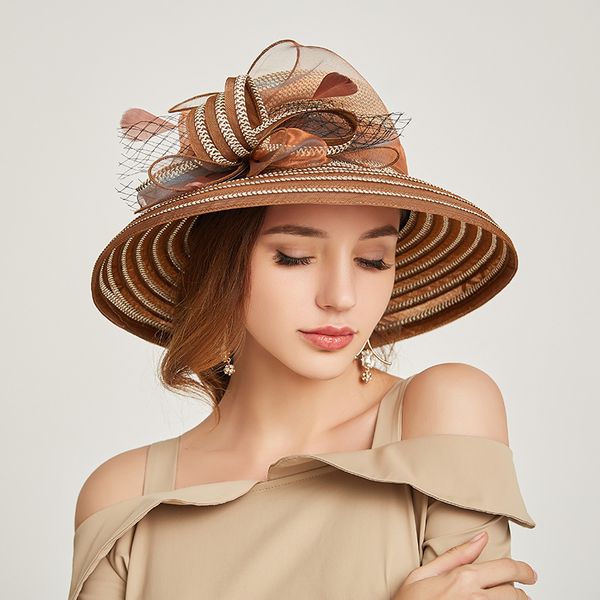 

lhq spring summer fashion black hat sun hats bow hand made women straw cap beach big brim hat casual summer visors cap, Blue;gray