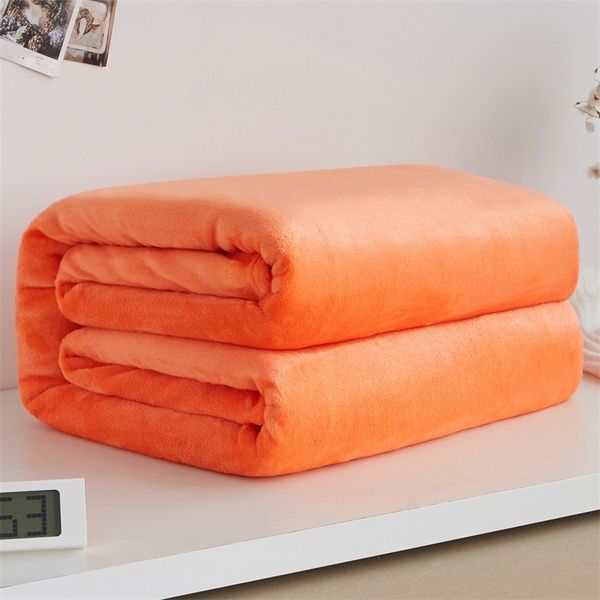 

twin full queen bedroom summer thin blanket soft coral fleece throw sofa cover bedspread solid flannel blankets bedsheet quilt