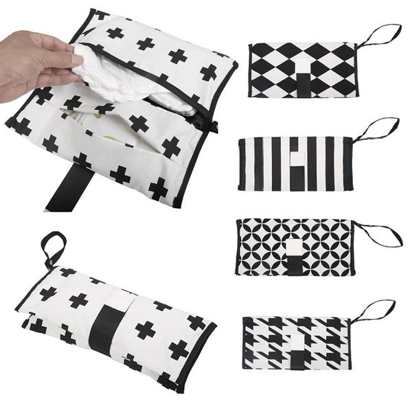 

portable waterproof baby diaper bags wet dry bag reusable washable baby cloth diaper storage bag tote