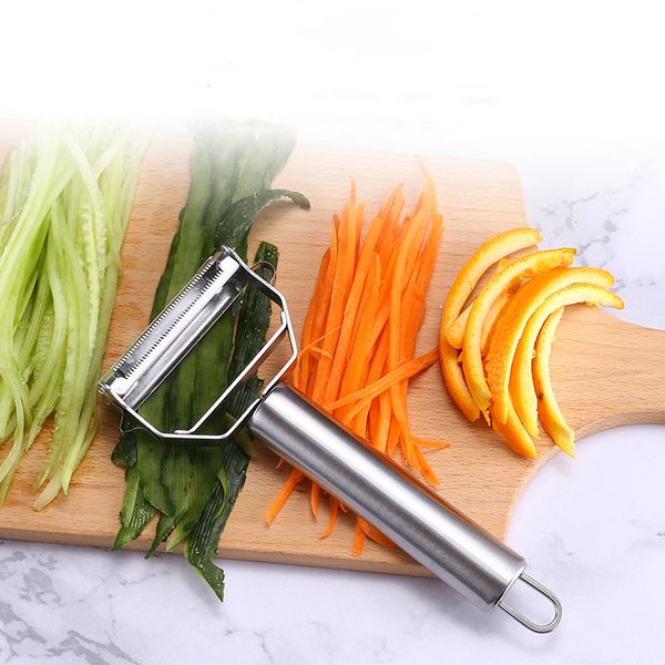 

многофункциональный фрукты овощи peelerjulienne овощечистка резак острый нержавеющая сталь картофель морковь терка строгание кухонные инстру
