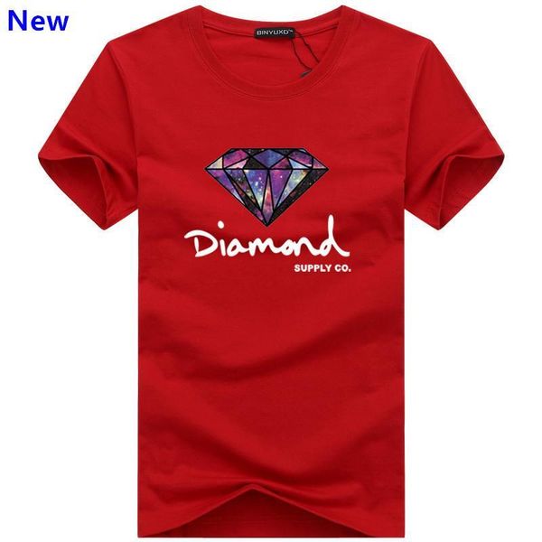 

fashion t shirt diamond men women clothing 2018 casual short sleeve tshirt men brand designer summer tee shirts j02, White;black