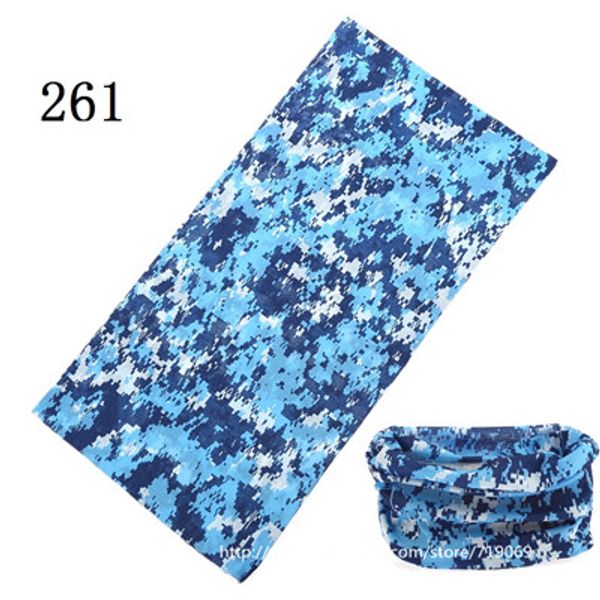 

261-280 мужская камуфляж магия оголовье 25*48 см камуфляж бесшовные банданатубулярный шарф маска платок маска для лица обернуть шеи трубки, Blue;gray