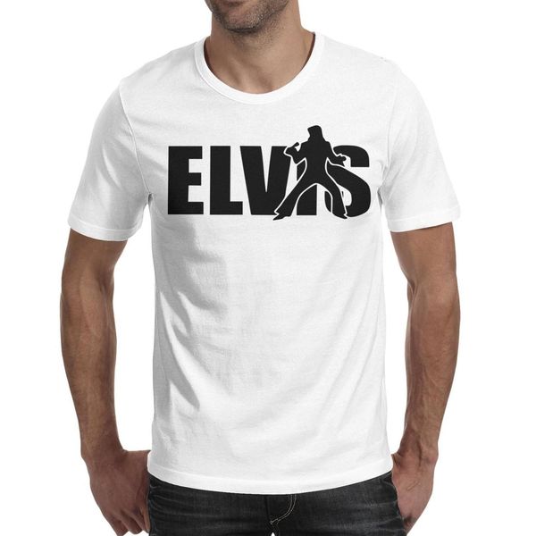 

элвис пресли логотип черный whitemens футболка, футболки, футболки, футболки персонализированные персонализированные винтажный дизайнер супе, White;black