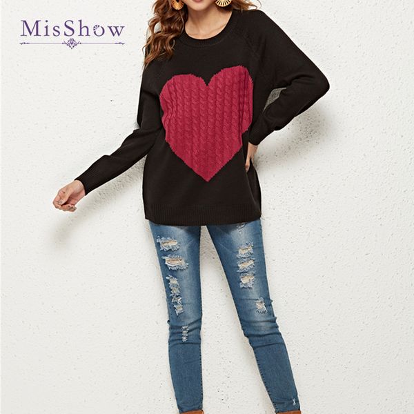 

korean fashion women autumn winter sweaters women's collar round sweaters in 2019, Black