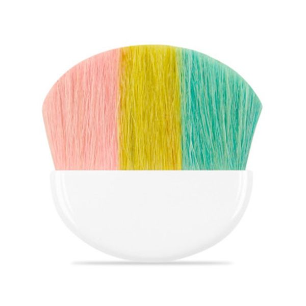 

new flat make up brush face cheeks blend makeup cosmetic brusher small wool goat hair makeup brushes foundation brush white