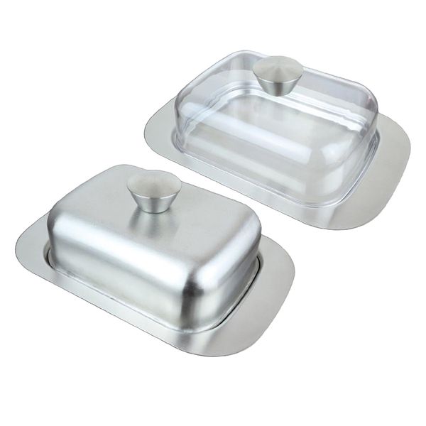 

2шт из нержавеющей стали масленка масло сервировочный лоток торт блюдо для шведского стола