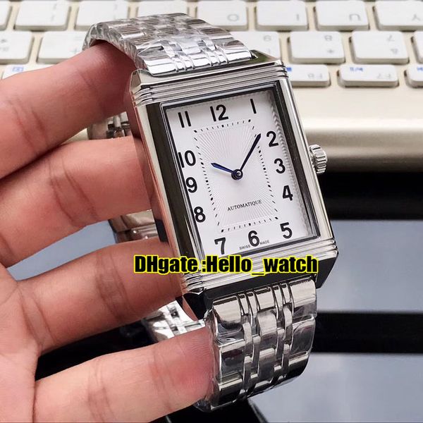 

новый master control 2578120 q2578120 whtie dial автоматические мужские часы сталь из нержавеющей стали 316l браслет мужские спортивные часы, Slivery;brown