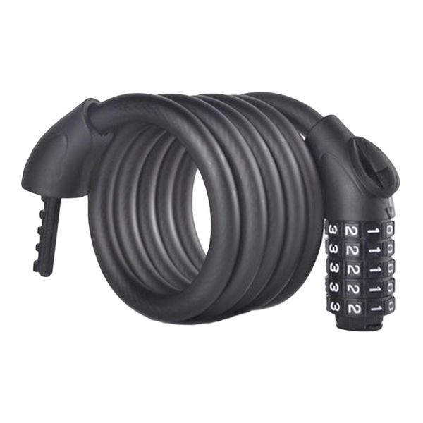 

горный велосипед полоса проволоки замок велосипед замок 5 пароля велосипед цифровой цепи безопасность anti-theft мотоциклы замки аксессуары