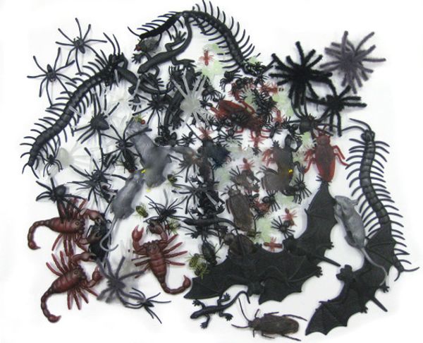 

новые смешанные сумки halloween первоапрельских игрушки мешок подарки пластиковые пауки bat dice diy аксессуары jj19935, Silver