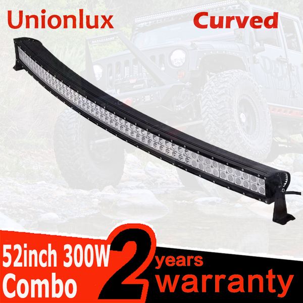

combo beam off road truck 4wd 52inch 300w curved 12v work waterproof car 52" offroad led work light bar 4x4