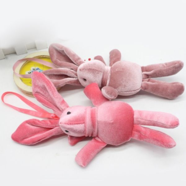 

plush toy car pendant doll cute pp cotton long legs bunny rabbit korean style with strap girls gift kids wishing flowers