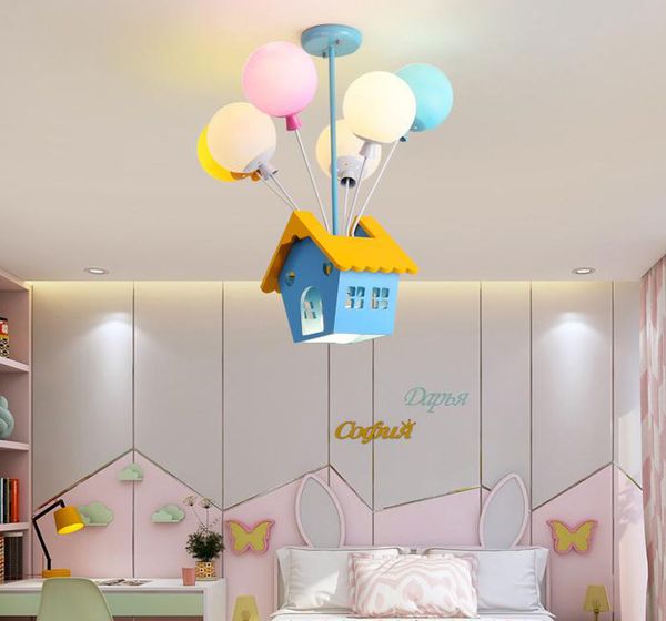 NUOVO principali moderne lampadari infissi camera da letto della sala da pranzo luminosa ristorante salone Childrens semplice lampada lampadario Macaron colorato