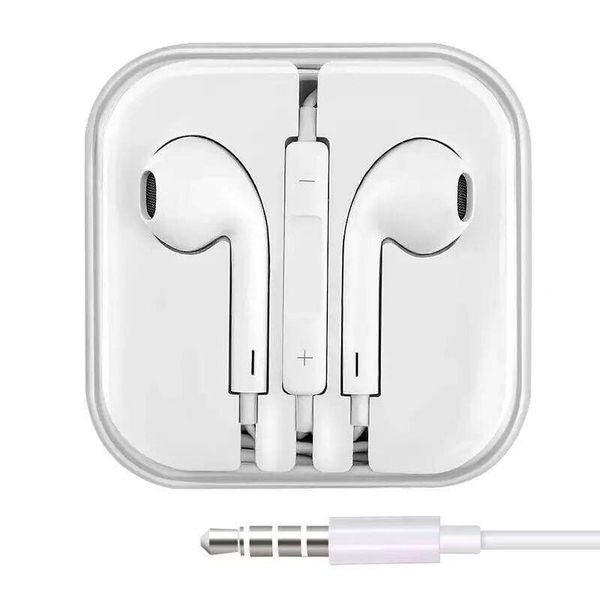 

3 5mm univer al wired earphone with microphone for am ung iphone xiaomi martphone earphone tereo in ear earpiece with cy tal box