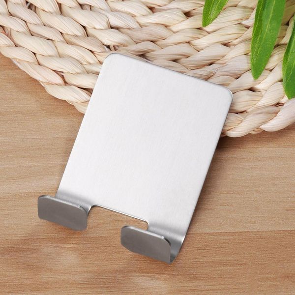 

stainless steel self adhesive razor holder strong hook waterproof universal wall hooks no punching bathroom storage hook