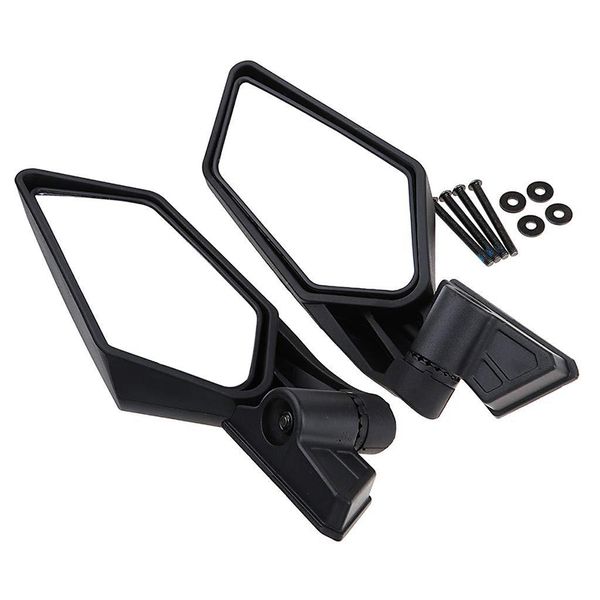 

motorcycle rearview motorcycle rearview side mirrors for can-am utv off-road maverick x3 max ssp racing, 715002898