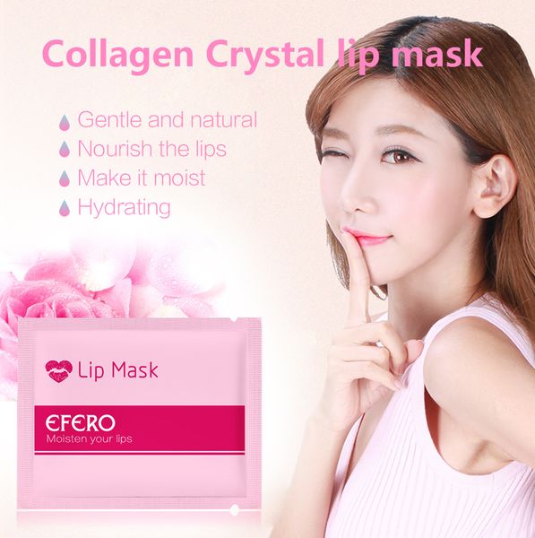 

efero collagen lip mask pads patch for lip patches moisturizing exfoliating lips plumper pump essentials lips care
